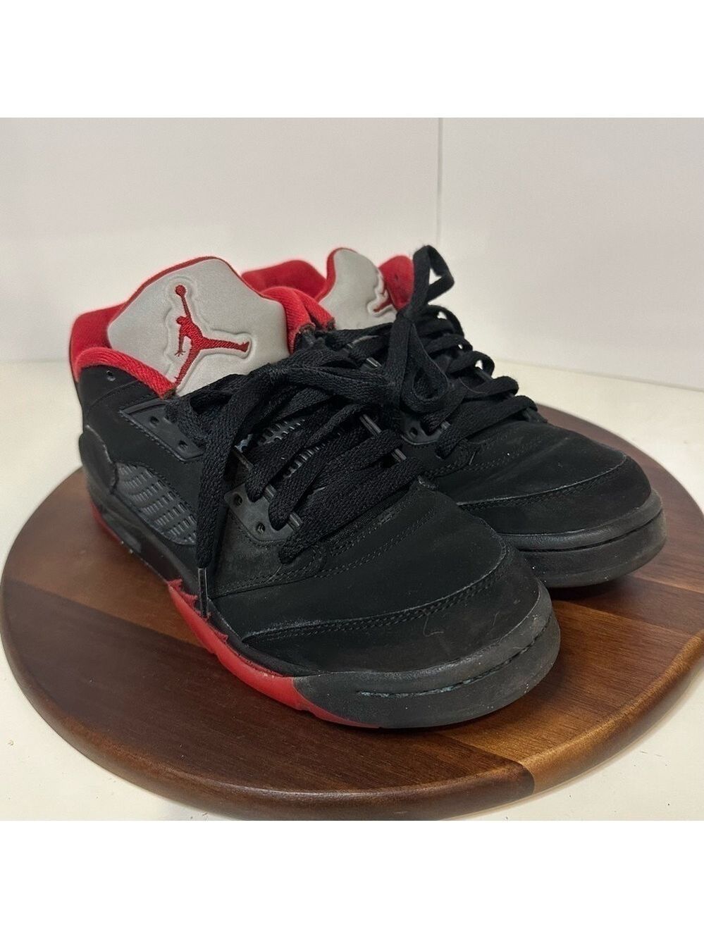 Jordan Black and Red Men’s Sneakers